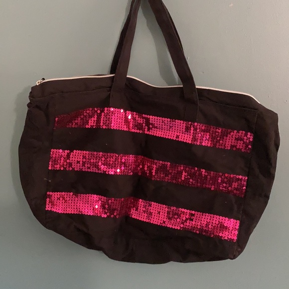 Victoria’s Secret Pink Sparkle Tote - Picture 3 of 3
